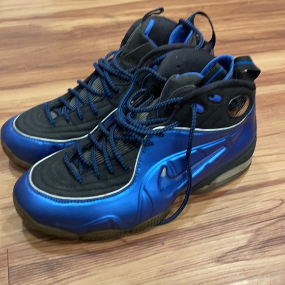 Nike Penny Hardaway 1/2 Cents Royal Blue sz 8.5 - Picture 2 of 7